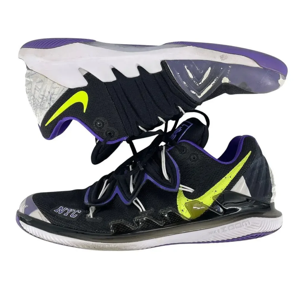 Nike Court Air Zoom Vapor X Kyrie 5 Sneaker NYC US Open 2019 Mens Size 12 - Picture 4 of 13